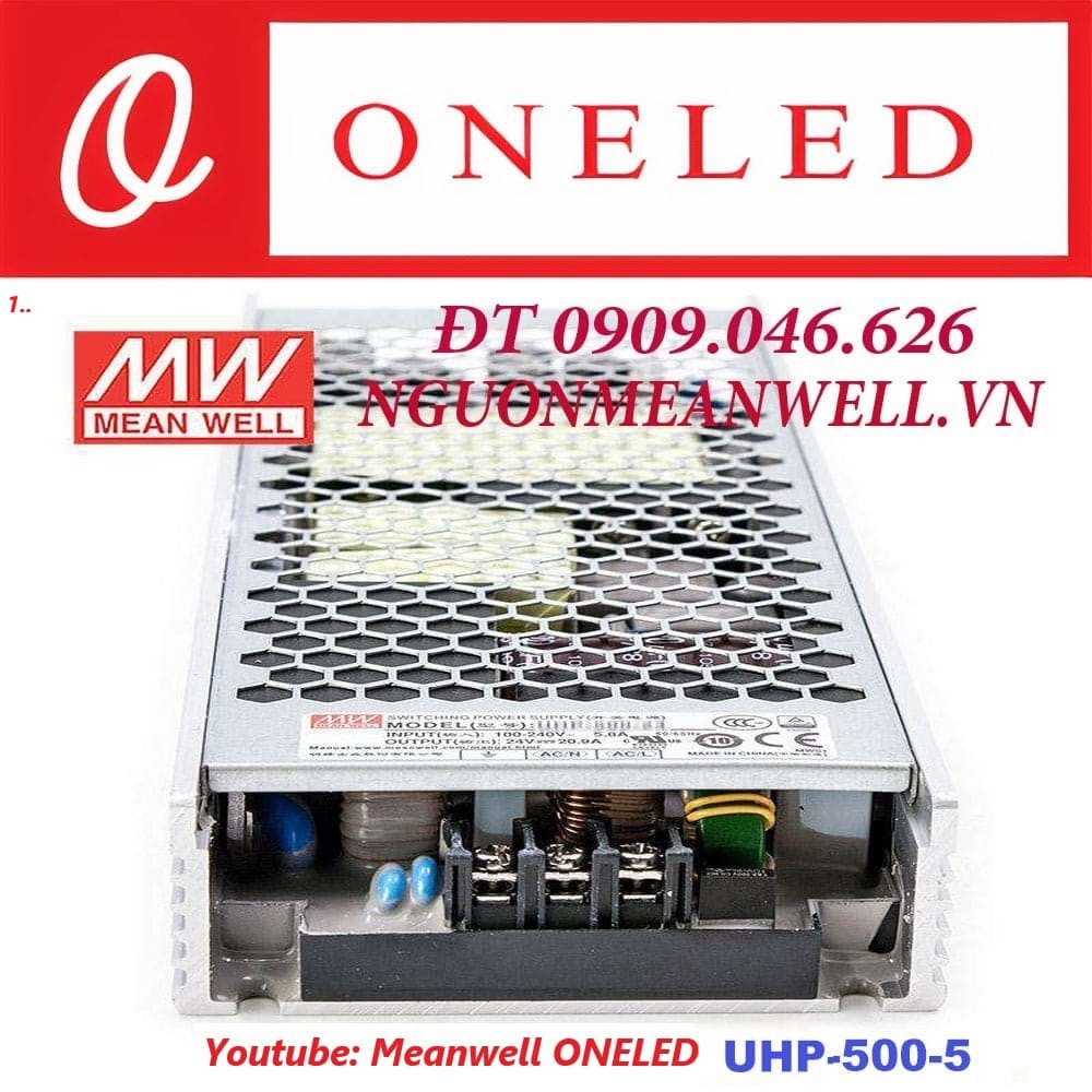 Bộ Nguồn Meanwell UHP-500-5 Bộ Nguồn Meanwell UHP-500-5