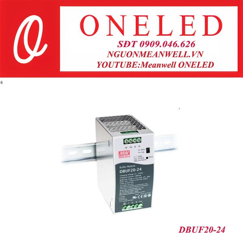 Bộ nguồn dạng tĩnh meanwell DBUF20-24 Bộ nguồn dạng tĩnh meanwell DBUF20-24