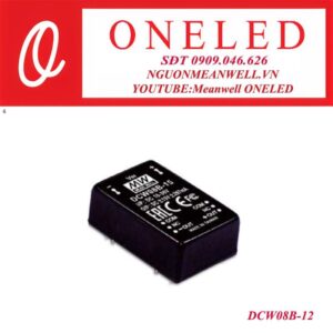 Bộ nguồn dạng tĩnh meanwell DCW08B-12
