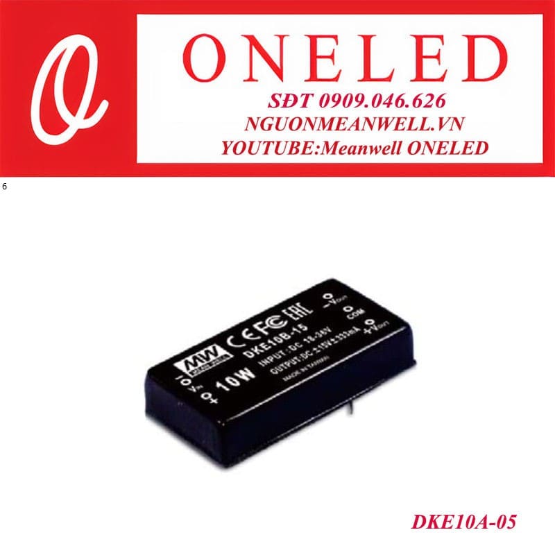 Bộ nguồn dạng tĩnh meanwell DKE10A-05 Bộ nguồn dạng tĩnh meanwell DKE10A-05