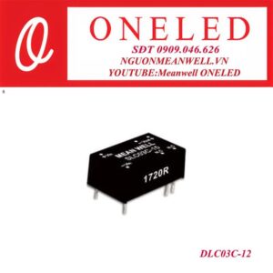 Bộ nguồn dạng tĩnh meanwell DLC03C-12