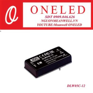 Bộ nguồn dạng tĩnh meanwell DLW05C-12