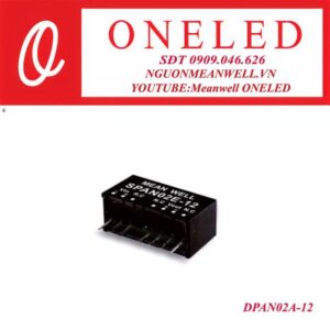 Bộ nguồn dạng tĩnh meanwell DPAN02A-12