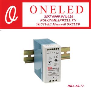 Bộ nguồn dạng tĩnh meanwell DRA-60-12