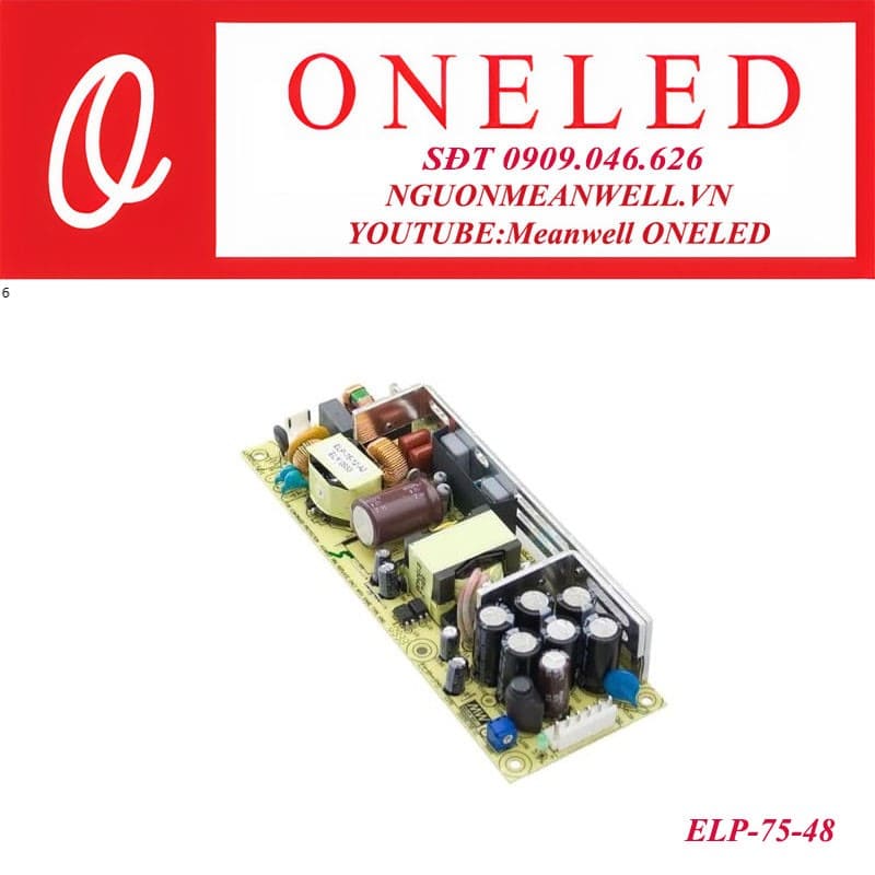 Bộ nguồn dạng tĩnh meanwell ELP-75-48 Bộ nguồn dạng tĩnh meanwell ELP-75-48