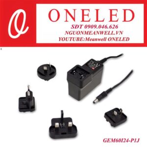 Bộ nguồn dạng tĩnh meanwell GEM60I24-P1J