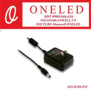 Bộ nguồn dạng tĩnh meanwell GS12U09-P1I