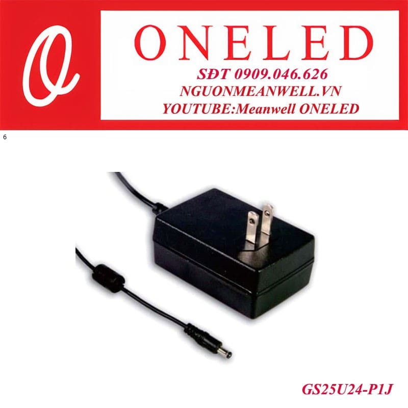 Bộ nguồn dạng tĩnh meanwell GS25U24-P1J Bộ nguồn dạng tĩnh meanwell GS25U24-P1J