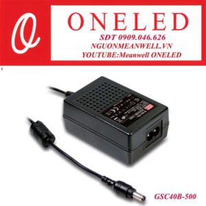 Bộ nguồn dạng tĩnh meanwell GSC40B-500