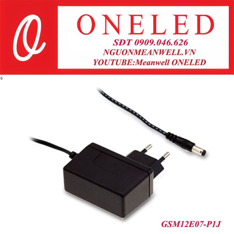 Bộ nguồn dạng tĩnh meanwell GSM12E07-P1J Bộ nguồn dạng tĩnh meanwell GSM12E07-P1J