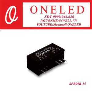 Bộ nguồn dạng tĩnh meanwell SPB09B-15