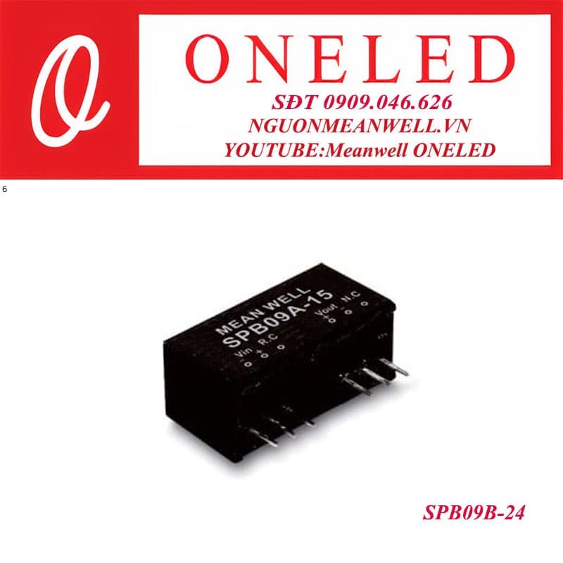 Bộ nguồn dạng tĩnh meanwell SPB09B-24 Bộ nguồn dạng tĩnh meanwell SPB09B-24