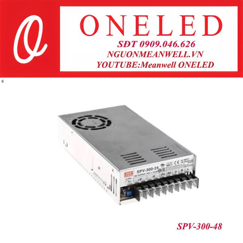 Bộ nguồn dạng tĩnh meanwell SPV-300-48 Bộ nguồn dạng tĩnh meanwell SPV-300-48