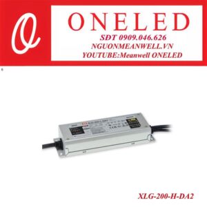 Bộ nguồn dạng tĩnh meanwell XLG-200-H-DA2