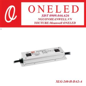 Bộ nguồn dạng tĩnh meanwell XLG-240-H-DA2-A