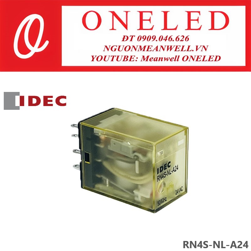 Rơ Le IDEC RN4S-NL-A24 Rơ Le IDEC RN4S-NL-A24